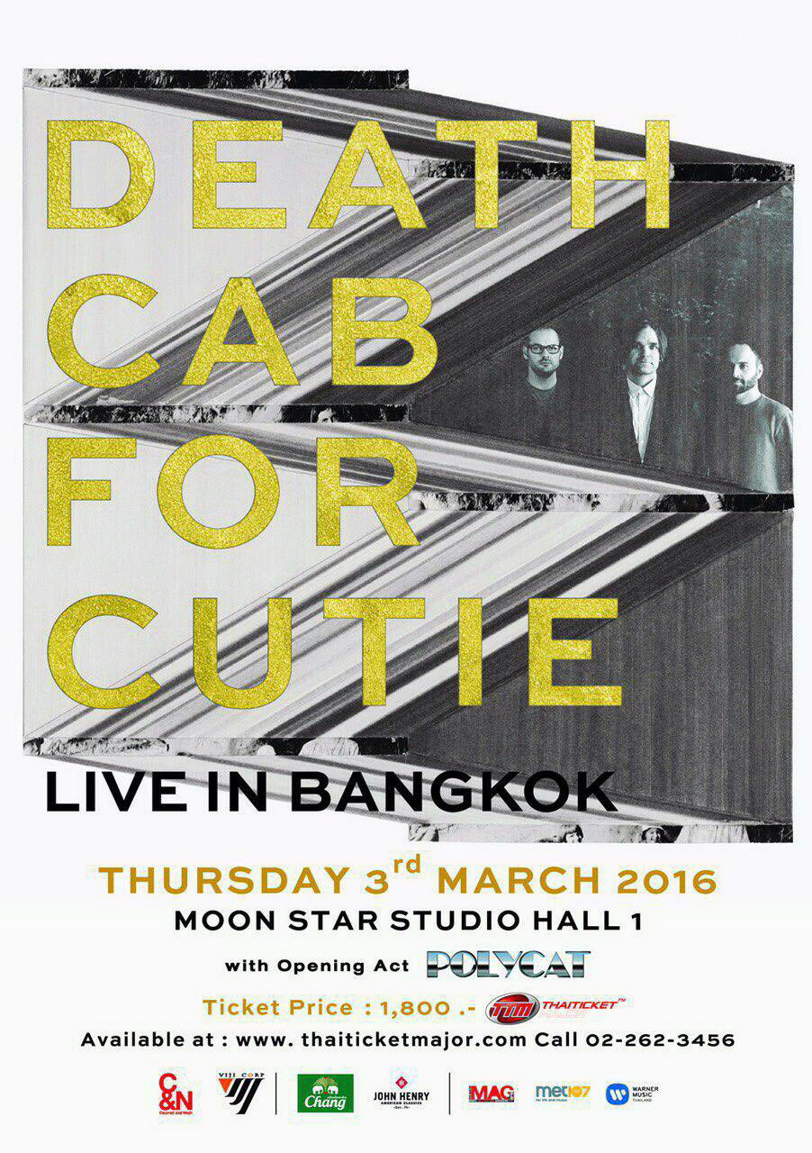 Death Cab for Cutie Live in Bangkok