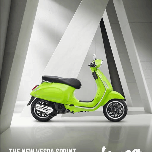 New Colour! Vespa Sprint 150 i-Get ABS | Green Magnetico